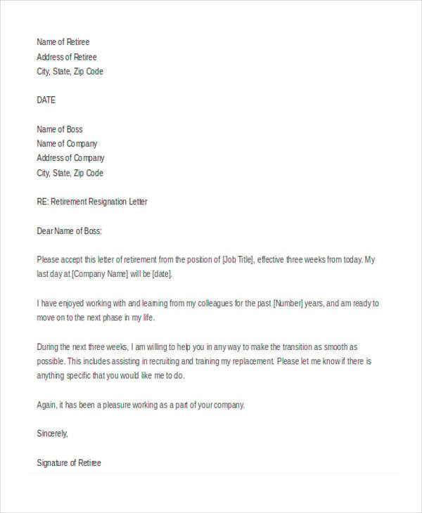 12-retirement-resignation-letter-template-free-word-pdf-format-download