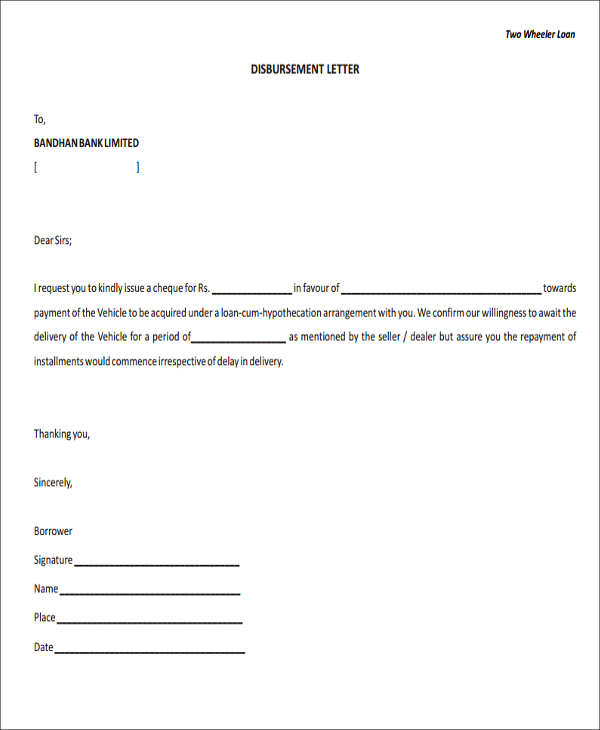 22+ Sample Loan Application Letters - PDF, DOC