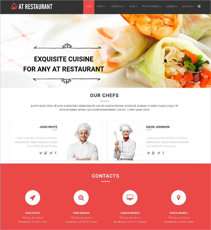 Delivery Website Templates Free Download Printable Templates