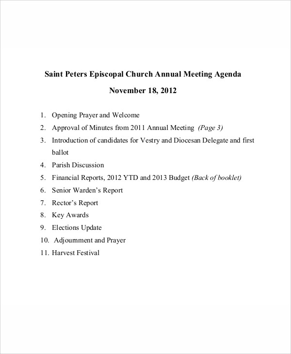 annual festival agenda