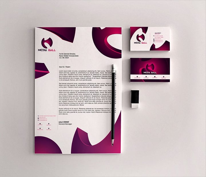 simple corporate identity package