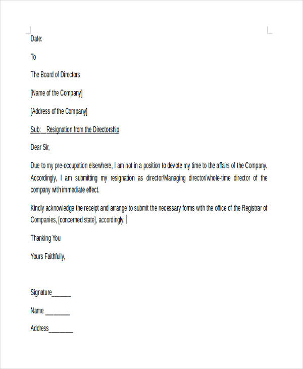 28  Resignation Letter Templates and Examples