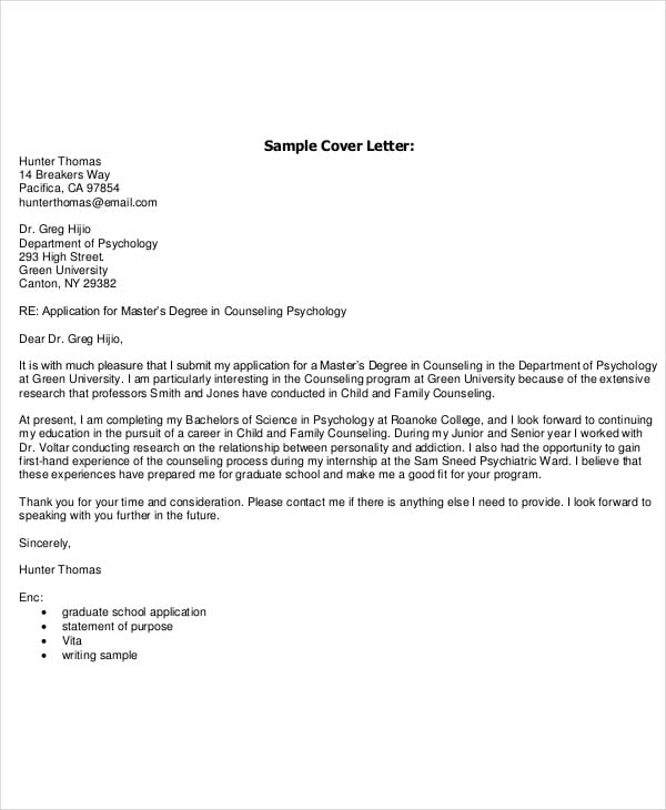 19+ Email Cover Letter Templates and Examples | Free ...