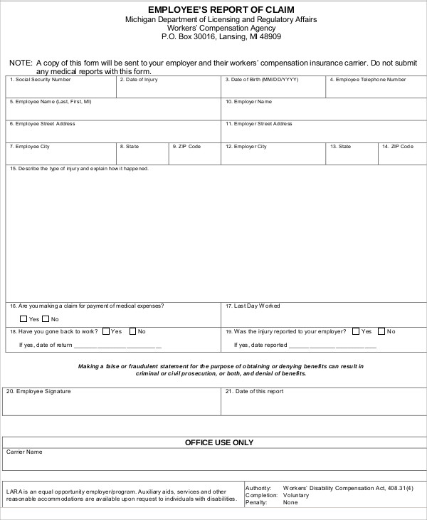 11+ Employee Report Templates - PDF, Word, Doc, Pages