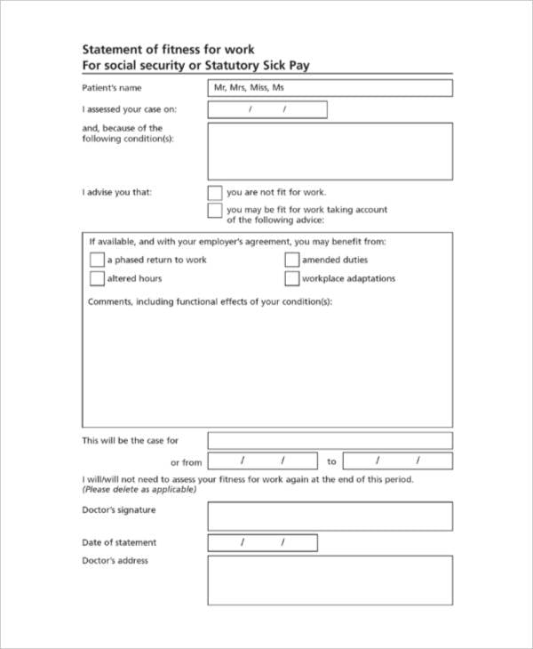 14+ Doctor Note Templates