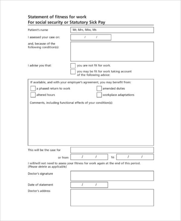 14 Doctor Note Templates