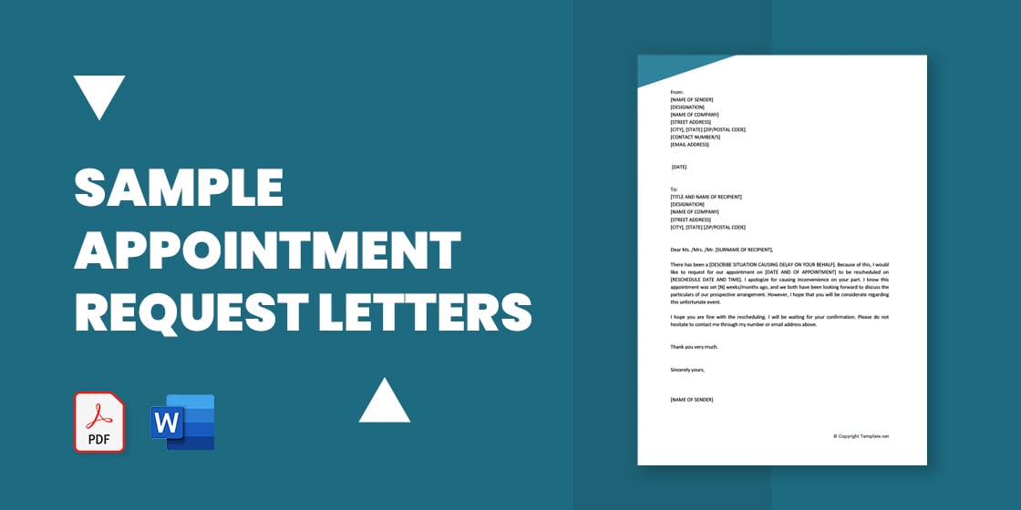 sample appointment request letters – pdf doc