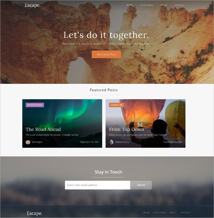 dynamic blog template free1