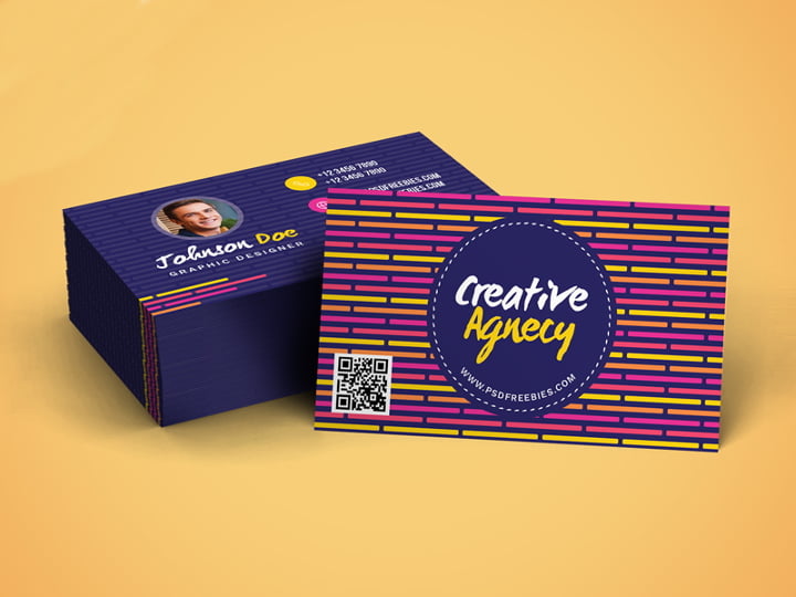 creative agency business card