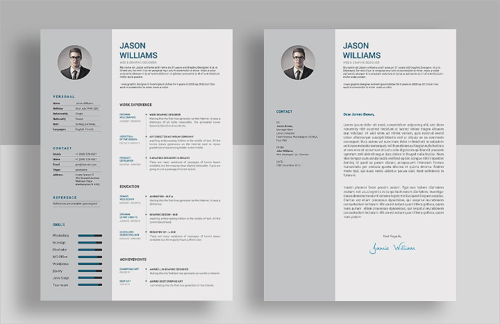 web graphic designer resume