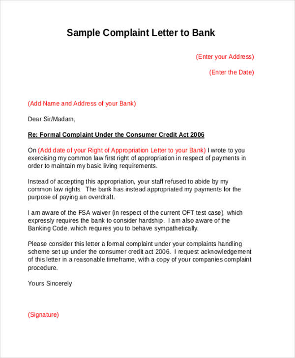 75+ Complaint Letters in PDF