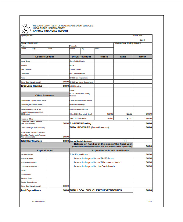 21+ Sample Annual Report Templates - Word, PDF, Pages