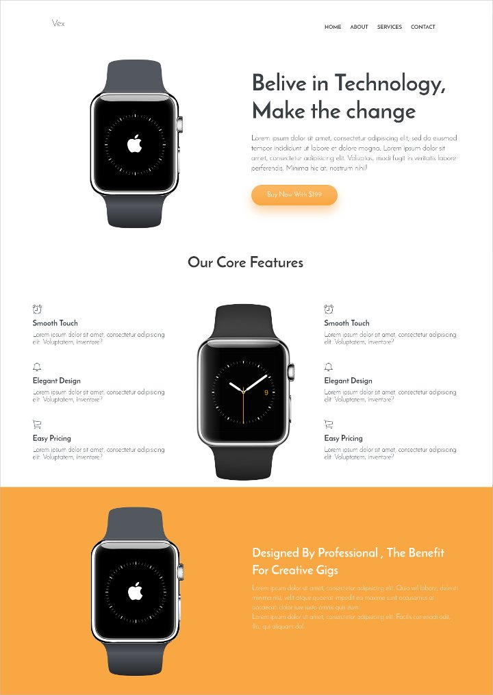 product landing page template1