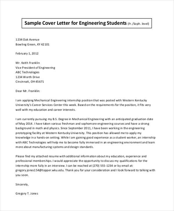 46+ Cover Letter Samples