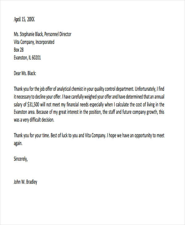 letter-to-turn-down-a-job-offer-collection-letter-template-collection