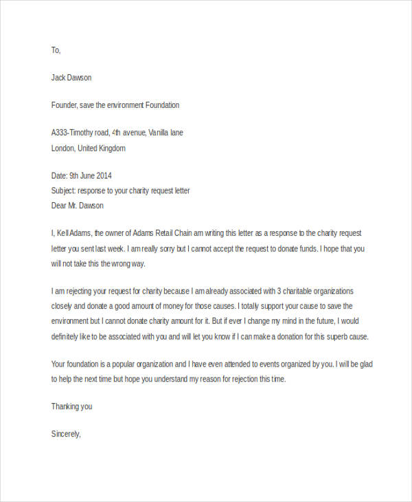 26+ Rejection Letters in Doc | Free & Premium Templates