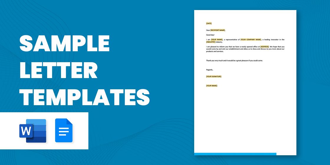 36+ Sample Letter Templates in MS Word | Apple Pages | Google Docs