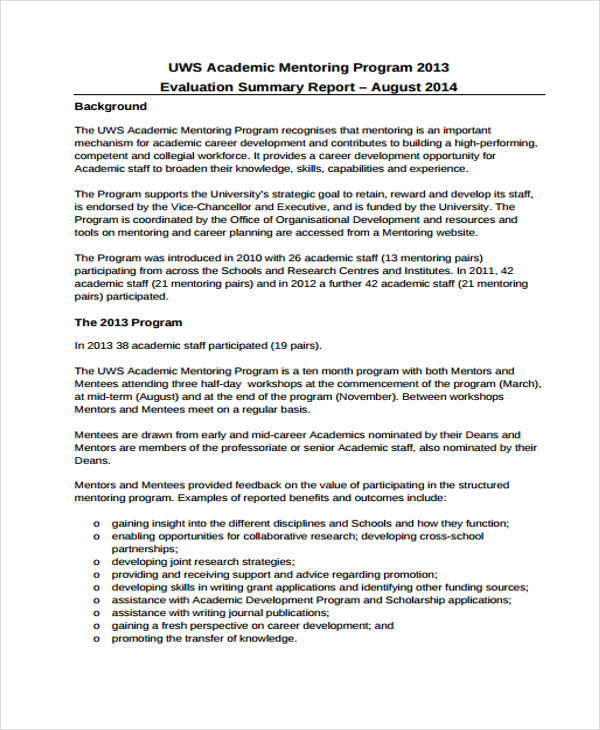 academic research report template word