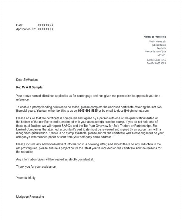 accountant work reference letter