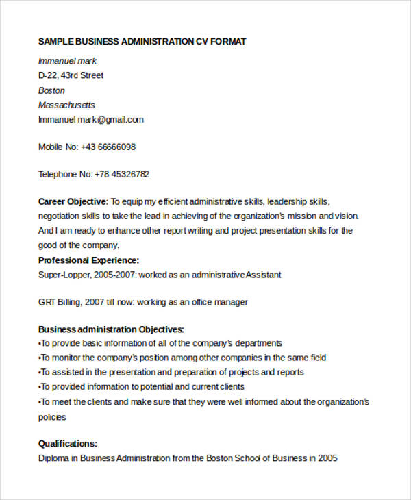 33+ Curriculum Vitae Templates - PDF, DOC