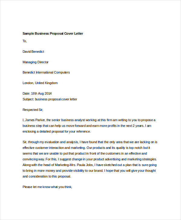 36+ Cover Letter Template in Word