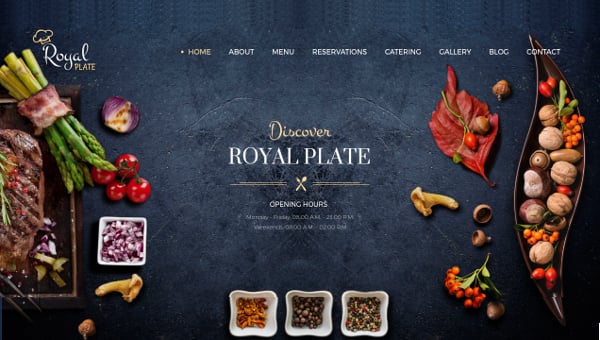 13 Catering Services Website Themes Templates Free Premium Templates