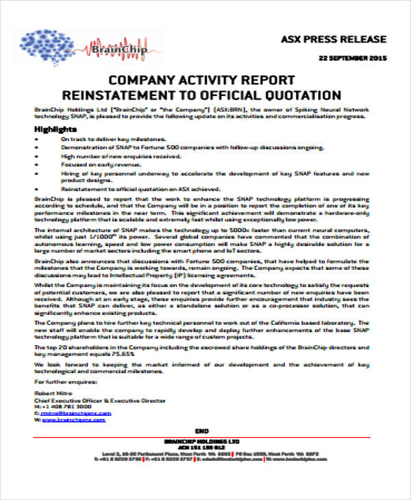 company-report
