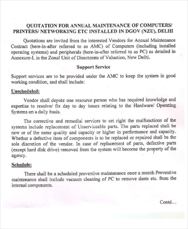 40+ Quotation Formats in PDF