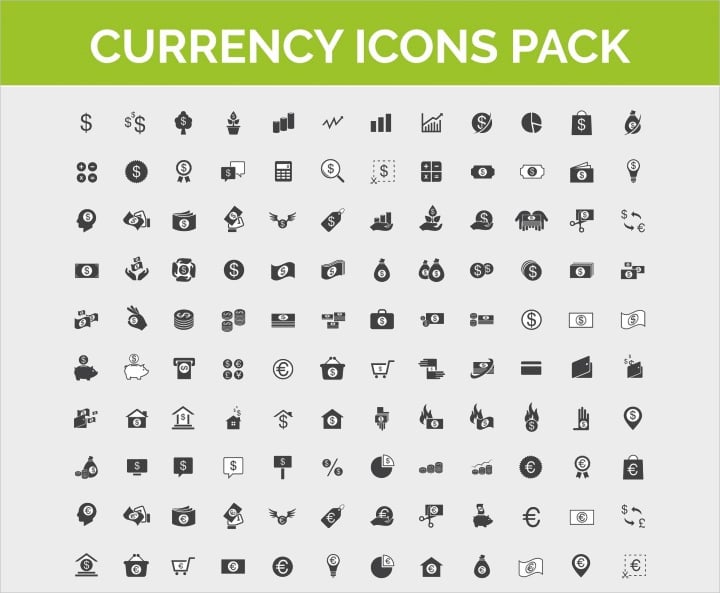 currency icons