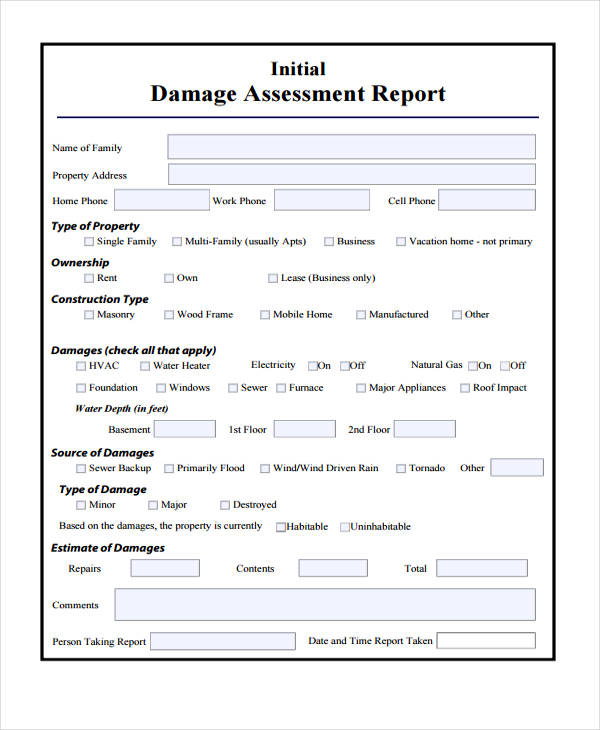 Fault Report Template Word Professional Template For Business