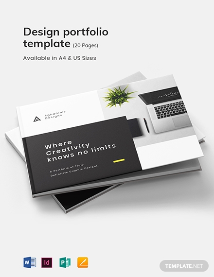 business portfolio template word free download