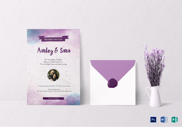 engagement-party-invitation-card-template