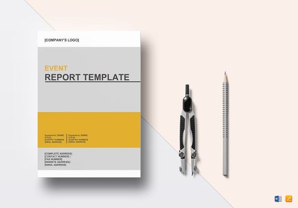 event report template