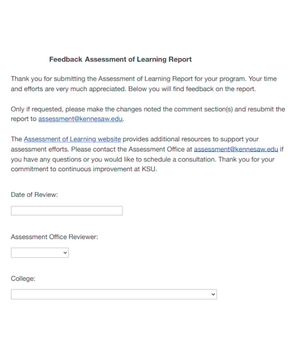 feedback-assessment-of-learning-report