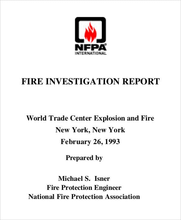 fire investigation