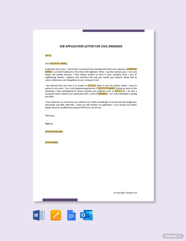 41+ Job Application Letter Examples - PDF, DOC