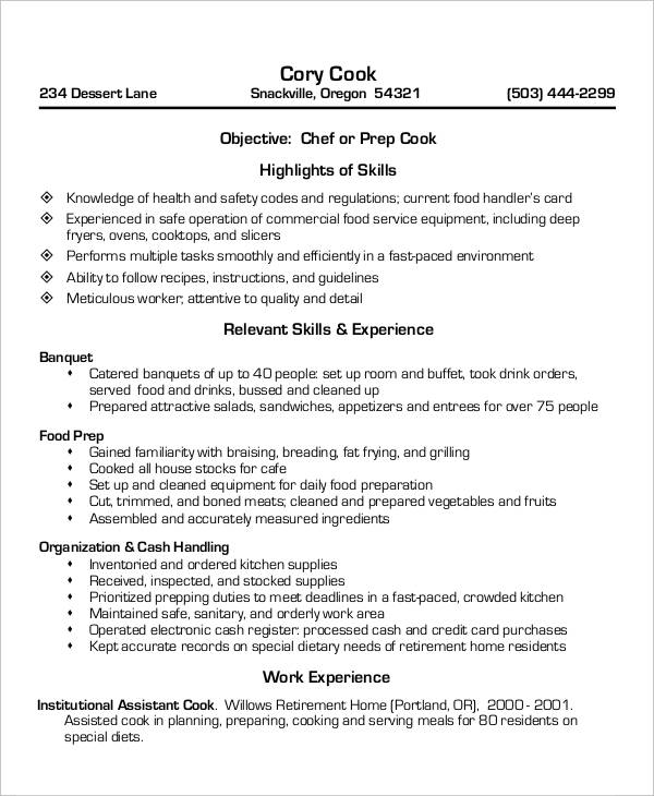 17-cook-resumes-in-apple-pages-google-docs-word-pdf