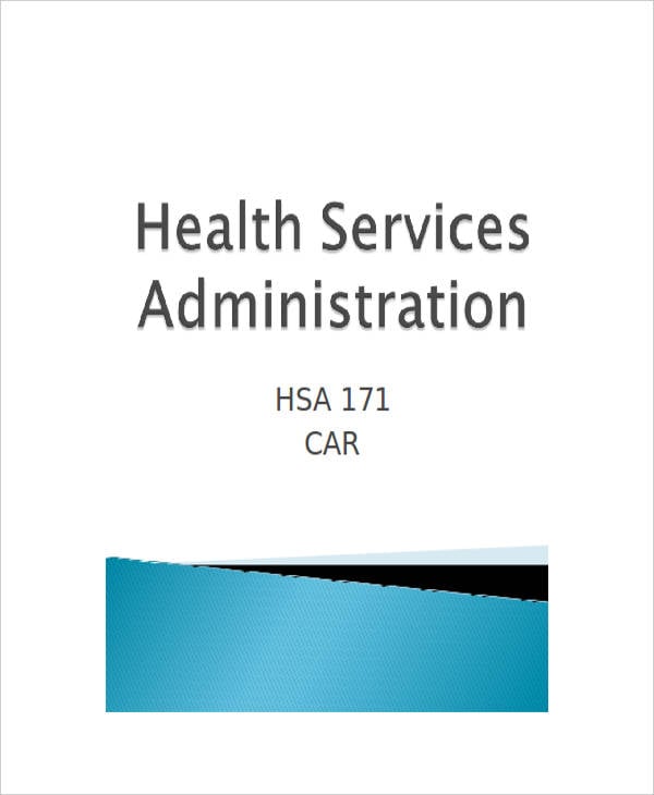 healthcare administration