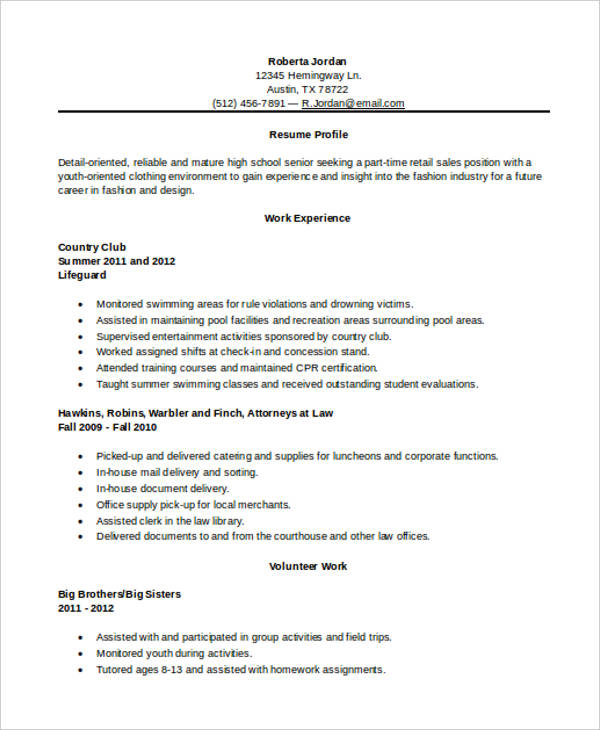 33+ Curriculum Vitae Templates - PDF, DOC