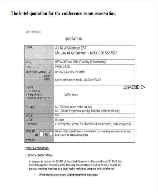 40+ Quotation Formats in PDF