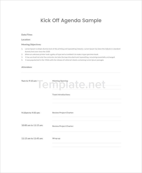 49+ Agenda Templates and Examples