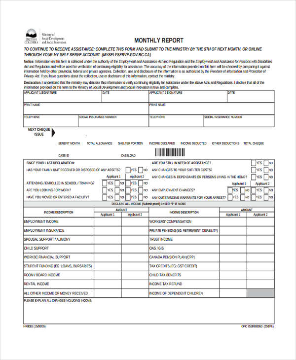 32 Expense Report Samples Word Pdf Docs