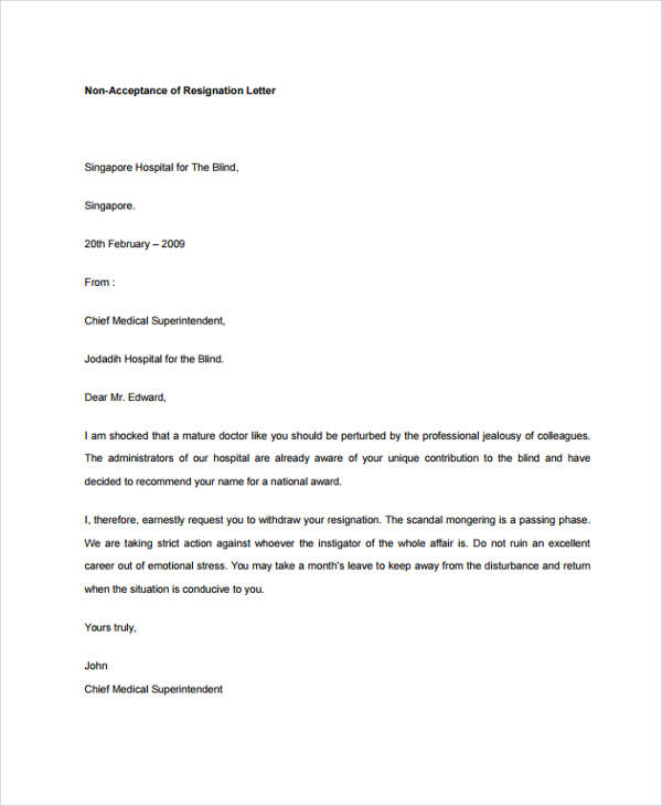 31+ Resignation Letter Templates in PDF | Free & Premium Templates