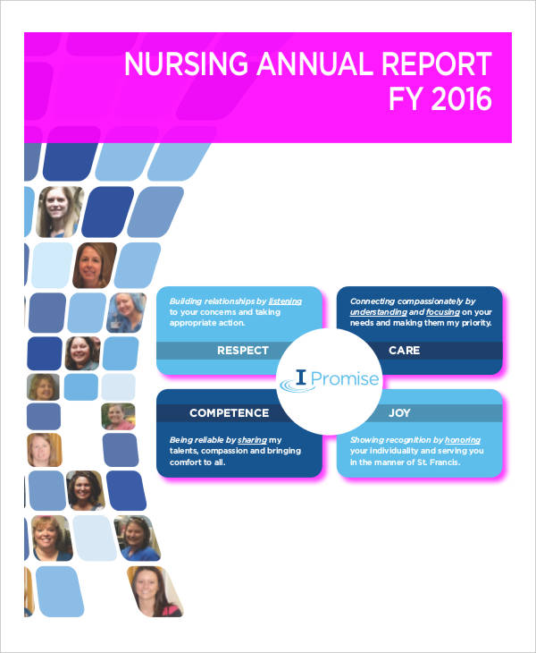 report writing format in nursing