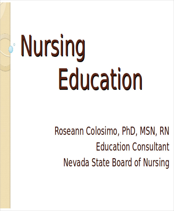nursing education