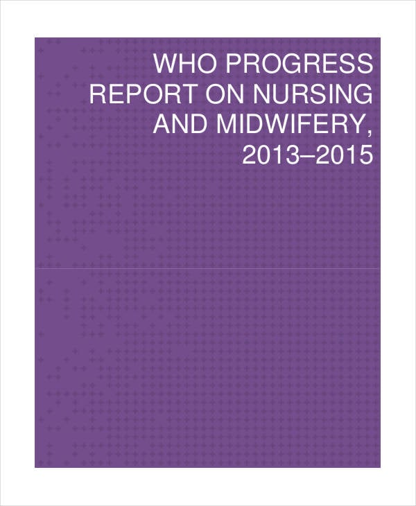 nursing progress report