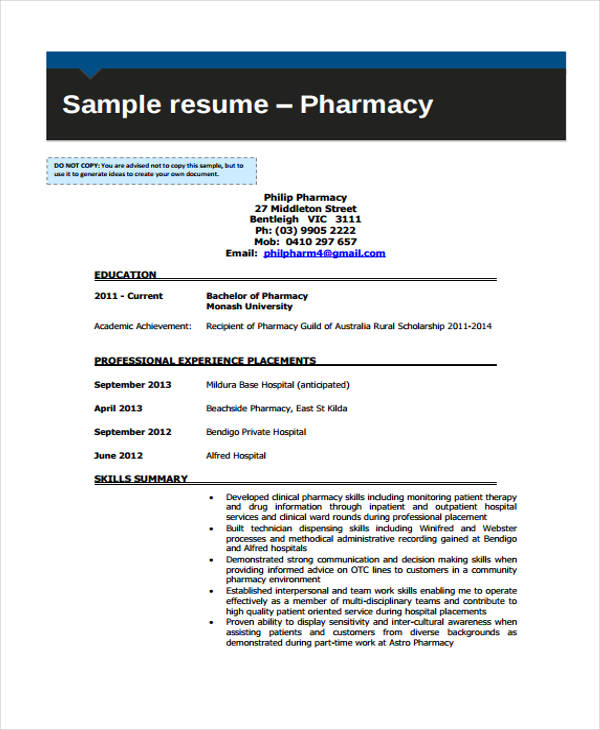 16+ Student Curriculum Vitae Templates - PDF, DOC