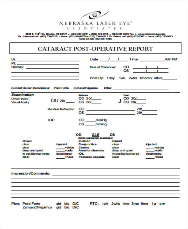 9-operative-report-templates-free-sample-example-format-download