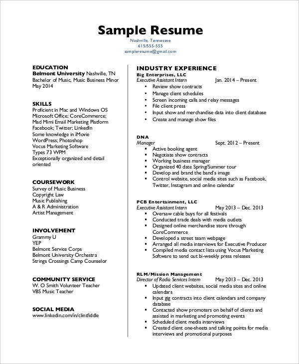 9+ Camp Counselor Resume Templates - PDF, DOC