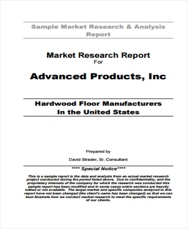 9+ Research Report Formats - Free Sample, Example Format Download